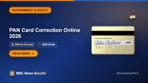 PAN Card Correction Online 2026 | Easy Update Method Explained